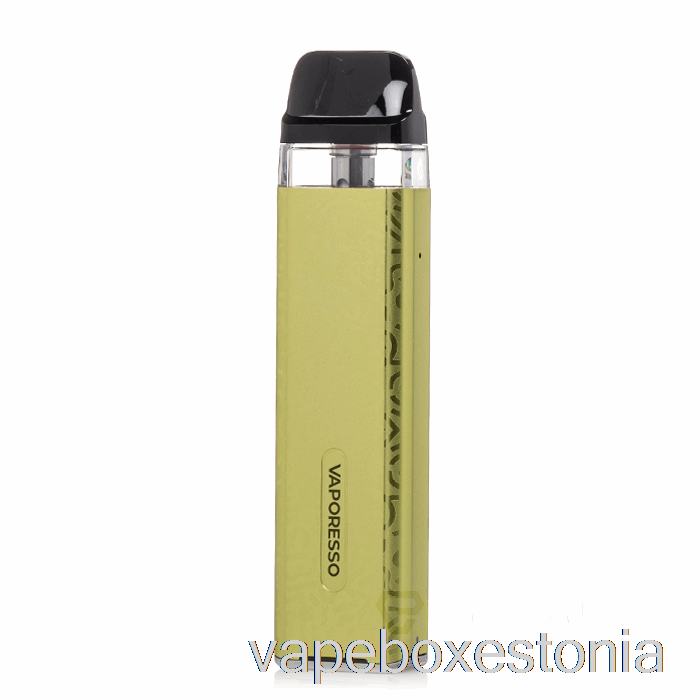 Vape Box Estonia Vaporesso Xros 3 Mini Pod System Sidrunikollane